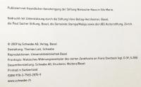 Friedrich Nietzsche: Handschriften, Erstausgaben und Widmungsexemplare. Die Sammlung Rosenthal-Levy im Nietzsche-Haus in Sils Maria