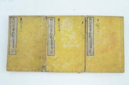 點註正文章軌範 1～7巻（3冊）