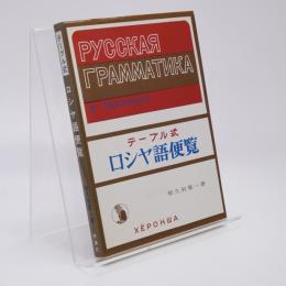 ロシヤ語便覧 : テーブル式
