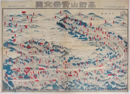高野山実景全図 明治42年
