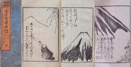 狂歌 冨士百景画譜