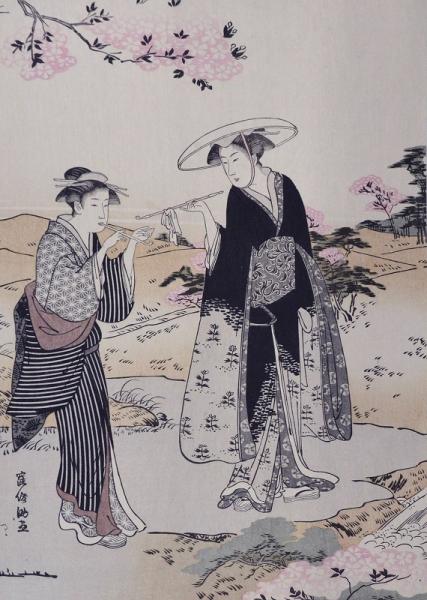 浮世絵派画集 第115図 春郊雙美圖 窪田俊滿筆 古本 中古本 古書籍の通販は 日本の古本屋 日本の古本屋