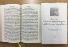 Mauriac   Œuvres romanesques et théâtrales complètes v. 2 （Bibliothèque de la Pléiadeシリーズ）
