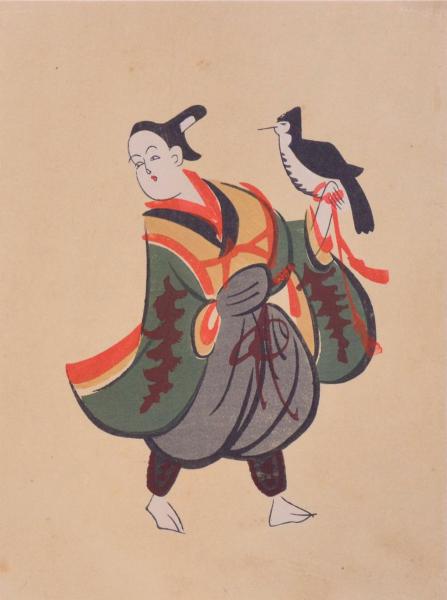 模写大津絵、座頭 模写大津絵、座頭 - メルカリ