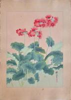 瑞月草花画譜 分売 縦22 ？？