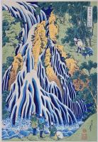 葛飾北斎筆 諸国滝廻り  Hokusai