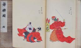 舞樂圖  左・右  故實叢書