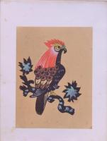 楠瀬日年 大津絵 5 鷲 (鷹)
