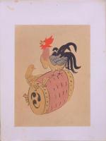 楠瀬日年 大津絵 4 諫鼓