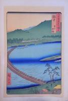 六十余州名所図会 分売 34：越中	冨山 舩橋