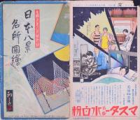 日本八景名所圖繪 初三郎鳥瞰図 主婦之友八月號附録