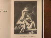 初稿 眼球譚　特装版限定150部（刊行者旧蔵）　金子國義署名入