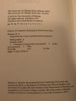 Arguments for a Non-transformational Grammar