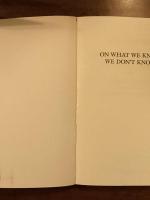 On What We Know We Don't Know: Explanation, Theory, Linguistics, and How Questions Shape Them