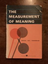 The Measurement of Meaning