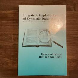 Linguistic Exploitation of Syntactic Databases