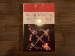 Words,Meaning and Vocabulary 
