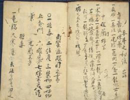 南蠻流眼目之書