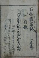 百性盛衰記