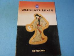 京都市所有の国宝・重要文化財 : 自治100周年記念特別展