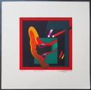 黒崎彰 木版画『An Omen』 限定300部