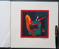 黒崎彰 木版画『An Omen』 限定300部