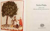 【イタリア語洋書 / 第2巻 (全2分冊揃い)】 ローマ帝国崩壊後のイタリア史：18世紀まで (イタリア史, 第2巻) 『Dalla caduta dell'Impero romano al secolo XVIII (Storia d'Italia, v. 2)』