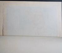 河野薫 木版画『森の中の少女』　直筆サイン入　