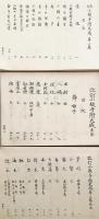【和装本 / 全8冊揃い】小皷手附大成 : 四拍子併記