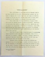 エリザベス・キース 小型木版画『Amherst in Doshisha』(同志社大学アーモスト館)　