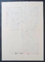 黒崎彰 木版画『王子紙の博物館』(版画集「東京百景」より)　限定100部