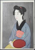 橋口五葉 女六題 復刻木版画 全6枚揃