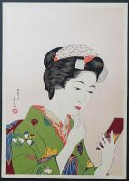 橋口五葉 女六題 復刻木版画 全6枚揃