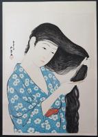 橋口五葉 女六題 復刻木版画 全6枚揃