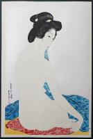 橋口五葉 女六題 復刻木版画 全6枚揃