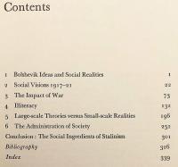 【英語洋書】 スターリニズム (スターリン主義) 成立前夜の社会的背景 『The social prelude to Stalinism』