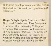 【英語洋書】 スターリニズム (スターリン主義) 成立前夜の社会的背景 『The social prelude to Stalinism』