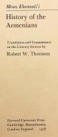 【英語洋書】 アルメニア史 『History of the Armenians』