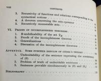 英語洋書 ゲーデル不完全性定理研究：形式算術・再帰性・証明論【Sentences Undecidable in Formalized Arithmetic: An Exposition of the Theory of Kurt Gödel】