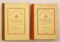 【チベット語洋書 / 全2冊揃い】 ダルマキールティ (法称) 著『プラマーナ・ヴァールティカ (知識論評釈・量評釈)』に対するダルマリンチェンの注『Ṟnam-a̱gṟel-thaṟ-lam̱-g̱saḻ-byeḏ』
