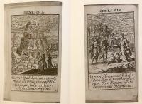 【英語・ラテン語洋書】 小型図像聖書：旧約聖書の物語と主要場面を網羅した銅版画集 『Biblia ectypa minora Veteris Testamenti historias sacras et res maximi momenti exhibentia』