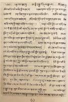 【蔵文書 / 全2巻揃い】 ヴァスバンドゥ (世親) 著『阿毘達磨倶舎論』自註 『Chos-mnon-pa-mzod-kyi bsad-pa (gnas-lna-pa-man-chad-gyi-ran-grel) Abhidarma-kosa (part)』