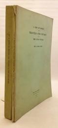 【英語ほか洋書 / 全2冊揃い】 東洋文庫蔵 旅行・探検・航海文献目録 『A List of books on travels and voyages at the Toyo Bunko』