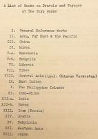 【英語ほか洋書 / 全2冊揃い】 東洋文庫蔵 旅行・探検・航海文献目録 『A List of books on travels and voyages at the Toyo Bunko』