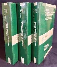 【イタリア語洋書】イタリア語大参照文法書 全3巻揃『Grande Grammatica Italiana Di Consultazione』