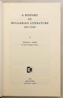 【英語洋書】 ブルガリア文学史 865年〜1944年 『A history of Bulgarian literature 865-1944』