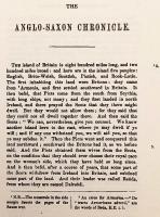 【英語洋書】 諸写本に基づくアングロ＝サクソン年代記 『The Anglo-Saxon chronicle, according to the several original authorities』