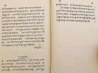 【蔵文書】 精髄詳説の荘厳：『現観荘厳論』注釈書 『རྣམ་བཤད་སྙིང་པོའི་རྒྱན་བཞུགས = Rnam bshad snying po rgyan』