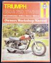 英語洋書 トライアンフ 整備書 ワークショップマニュアル【Triumph 650 & 750 Twins, Unit Construction, 649cc, 744cc, 1963 on Owners Workshop Manual】