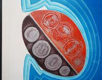深沢幸雄 大判 銅版画『胚胎』 限定30部